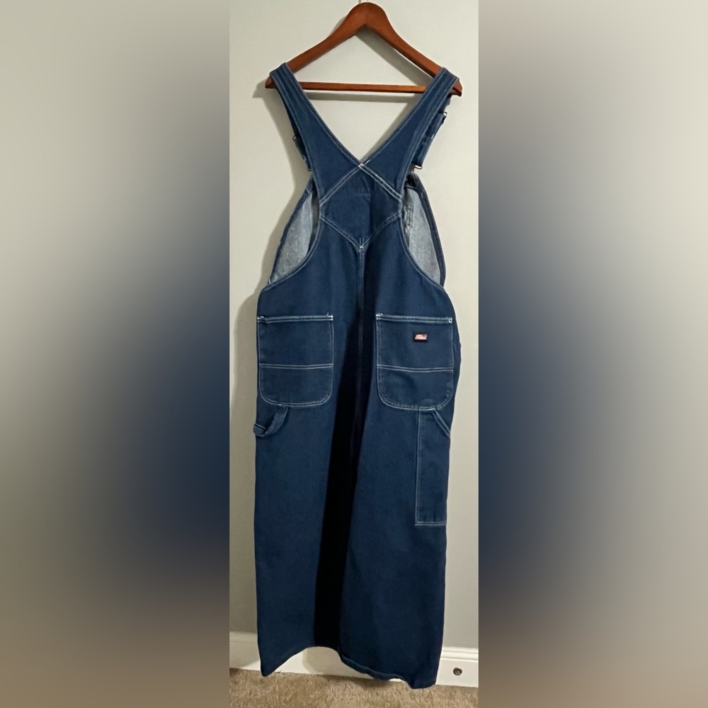 Genuine Dickies Men's Relaxed Fit Ultra Tough Workwear Bib Overalls - Picture 12 of 12